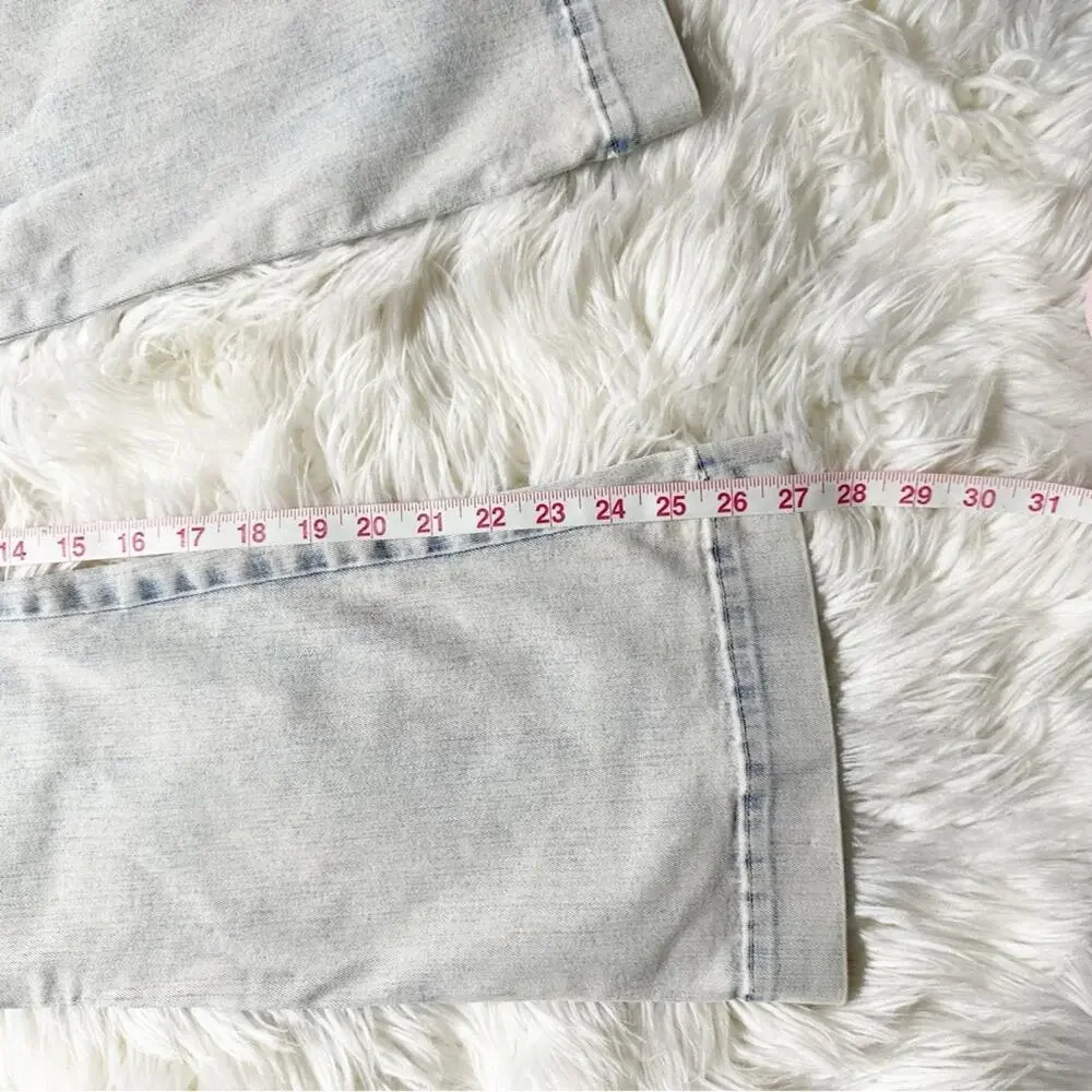 Veronica Beard Carson Light Blue Ankle Flare Jeans 28 - Picture 9 of 11